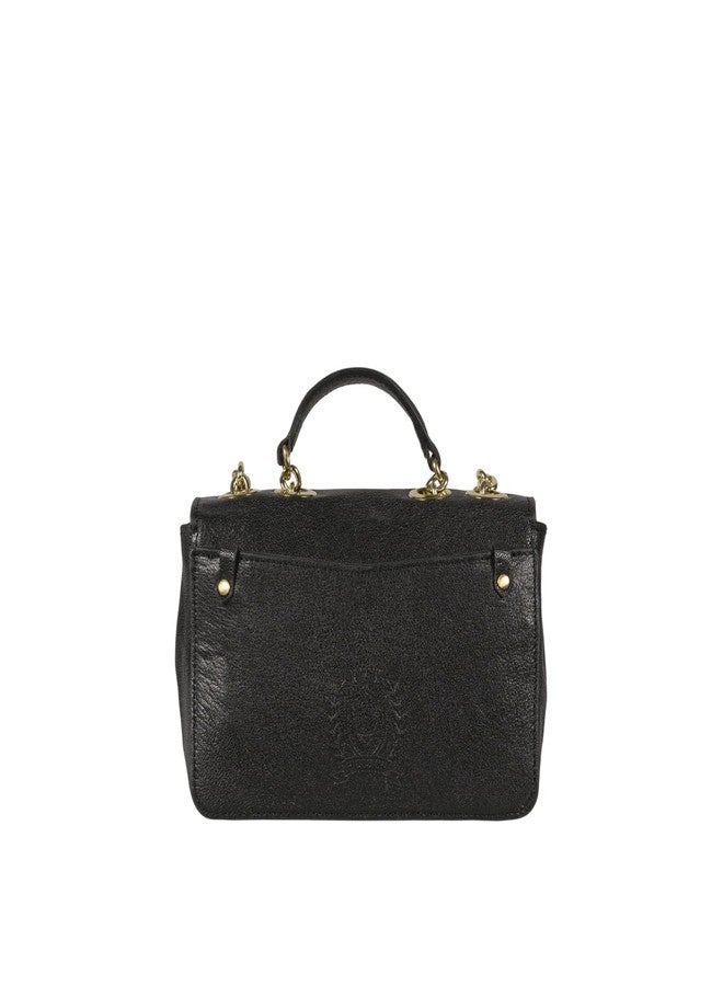 هاي ديزاين حقيبة كتف نسائية سوداء من الجلد الطبيعي من هايدساين ستيرلينغ 01 - Image 2